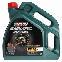 Castrol Magnatec Масло моторное синтетическое Stop-Start A5 5w30 4л 